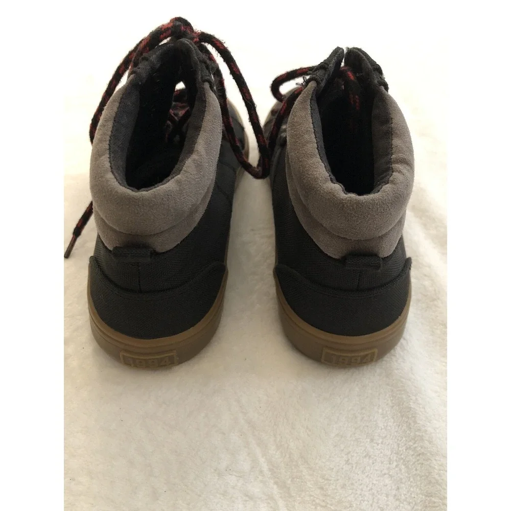 Old Navy Boys High Top Sneakers Size 4‎ Hiker Hybri Black Jack Boots Black Shoes